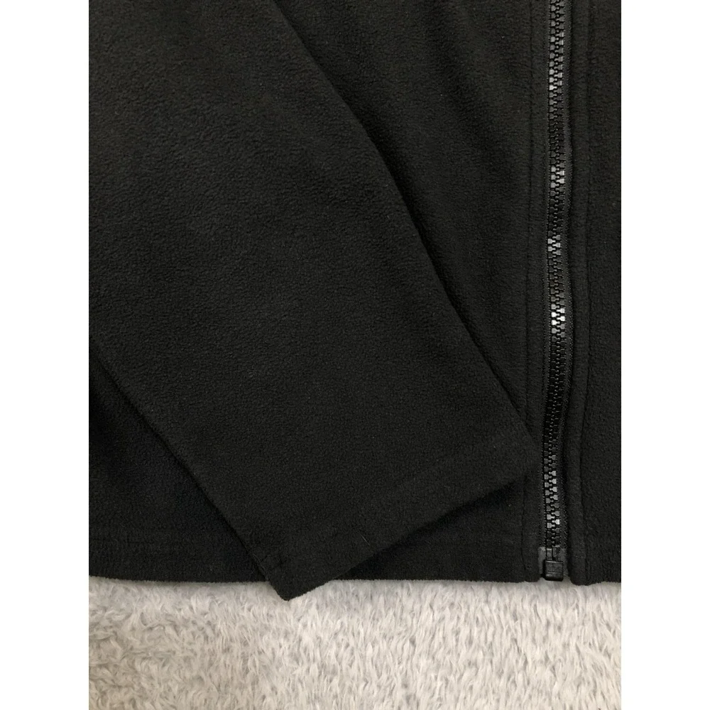 The North Face Jacket Mens Size M Black Fleece Full Zip
